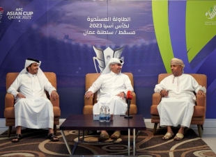  اللجنة المحلية المنظمة لكأس آسيا قطر 2023 تختتم جولة في عمان   